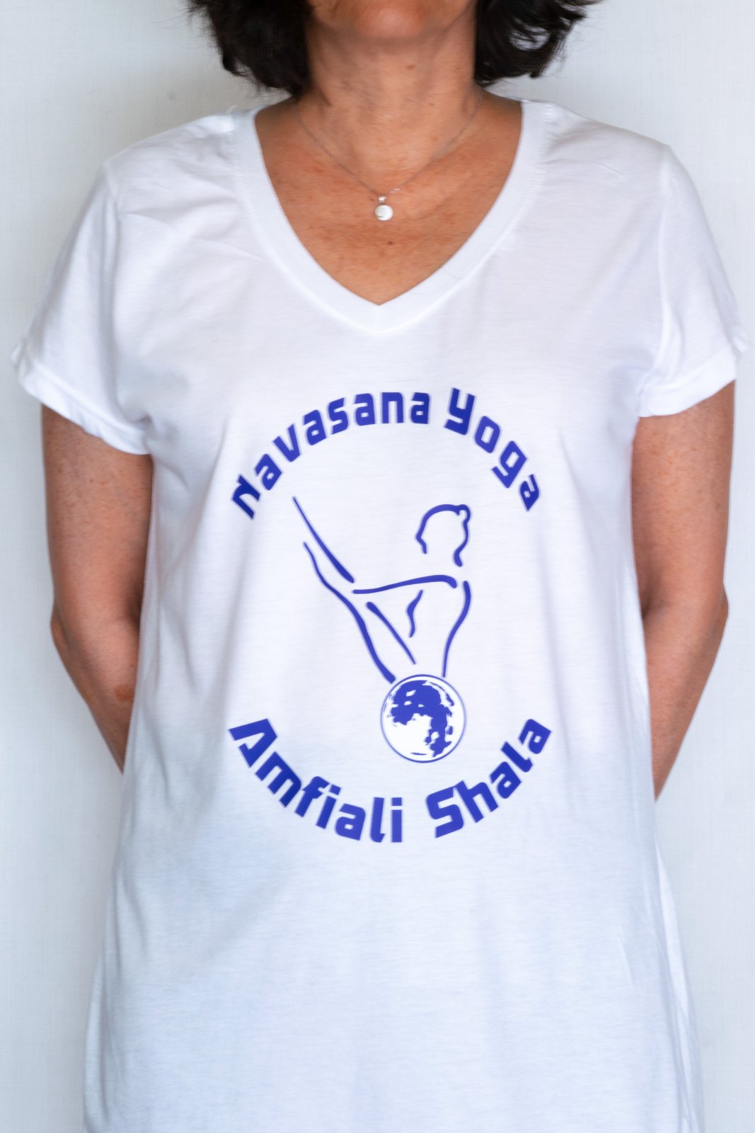 T-Shirt Navasana "Purple V"